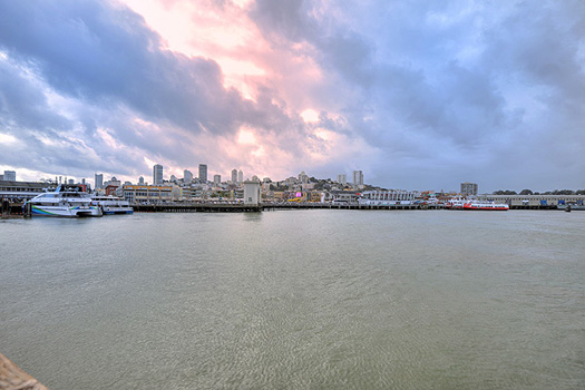 San Francisco Bay View Condo - View from Pier 39