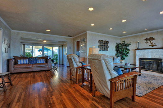 oceanfront living room