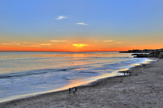 natural bridges beach